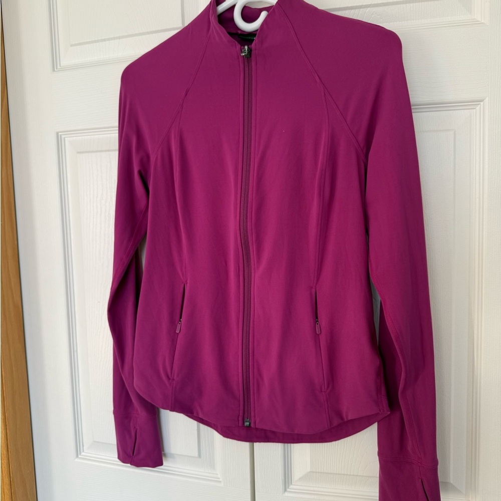 Athleta Pink Jacket Zip up Jacket- Workout Women’s Small